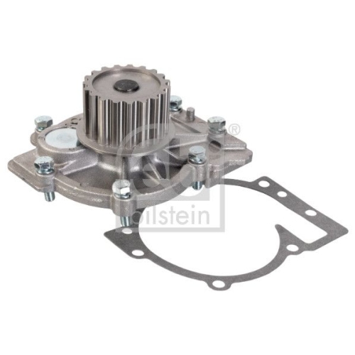 Febi Bilstein 23303 Wasserpumpe mit Dichtung, Sprengringen und Schrauben , 1 St&uuml;ck