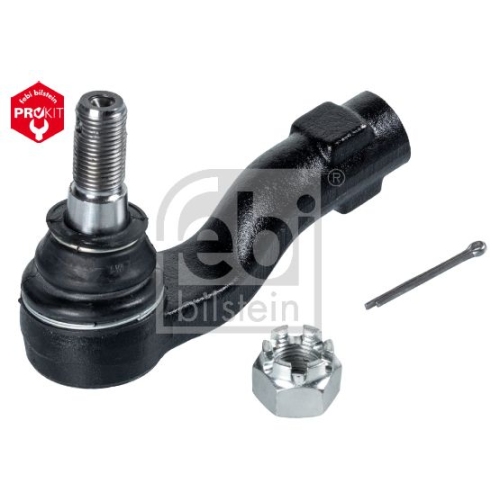 Febi Bilstein 42719 Spurstangenendst&uuml;ck mit Kronenmutter und Splint , 1 St&uuml;ck