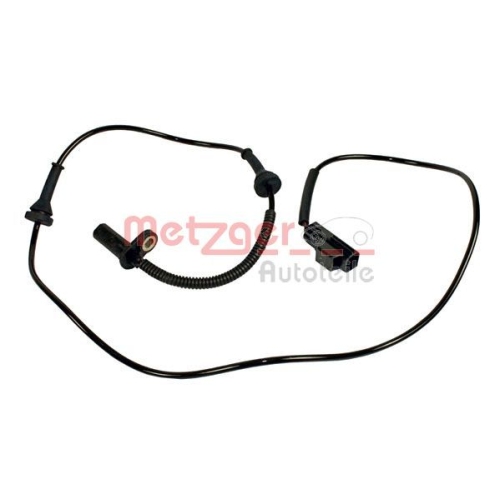 Sensor, Raddrehzahl METZGER 0900702 f&uuml;r VOLVO, Vorderachse rechts