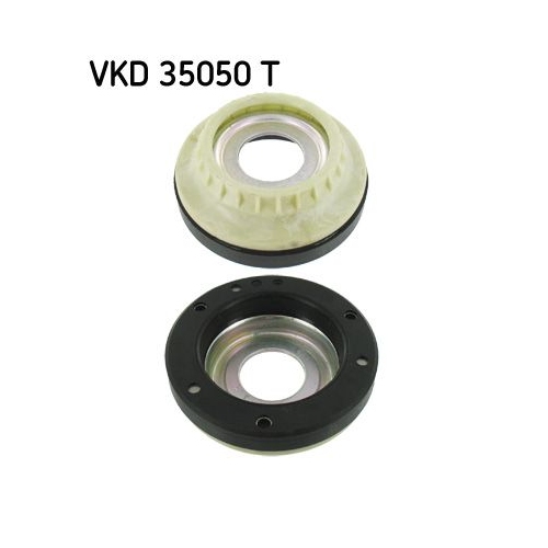 W&auml;lzlager, Federbeinst&uuml;tzlager SKF VKD 35050 T f&uuml;r MERCEDES-BENZ, Vorderachse