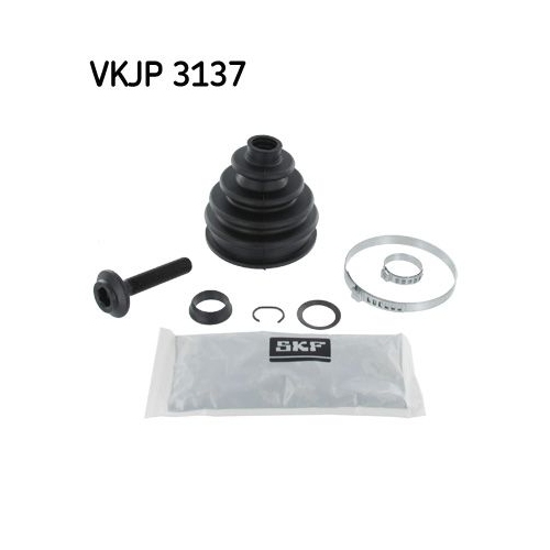 Faltenbalgsatz, Antriebswelle SKF VKJP 3137 f&uuml;r AUDI VW, Hinterachse, radseitig
