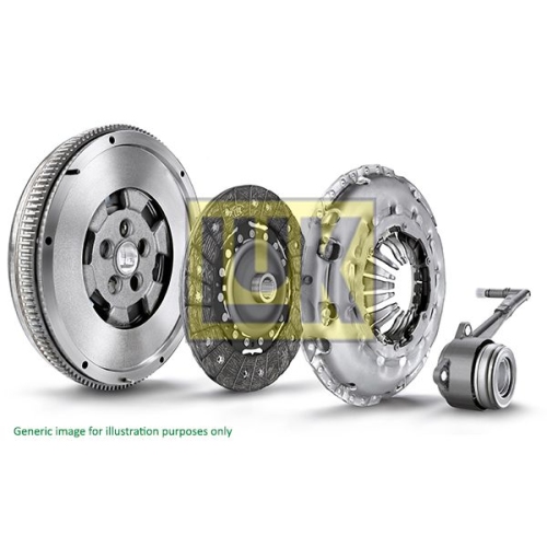Kupplungssatz LuK 600 0295 00 LuK RepSet DMF f&uuml;r AUDI SEAT SKODA VW
