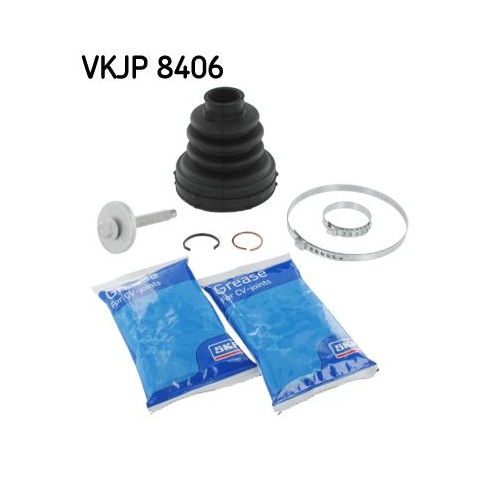 Faltenbalgsatz, Antriebswelle SKF VKJP 8406 f&uuml;r FORD, Vorderachse