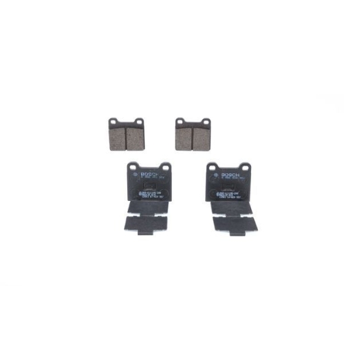 Bremsbelagsatz, Scheibenbremse BOSCH 0 986 466 302 f&uuml;r MERCEDES-BENZ VOLVO