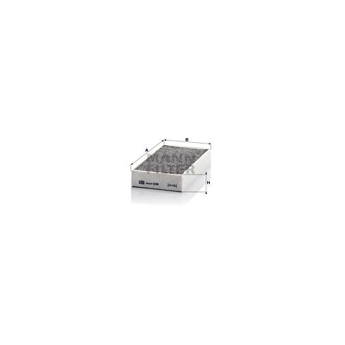 Filter, Innenraumluft MANN-FILTER CUK 2646-2 f&uuml;r MERCEDES-BENZ