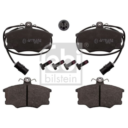 Febi Bilstein 116009 Bremsbelagsatz mit Schrauben , 1 St&uuml;ck
