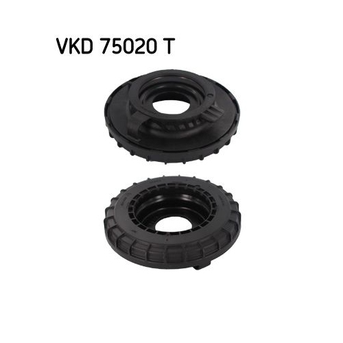 W&auml;lzlager, Federbeinst&uuml;tzlager SKF VKD 75020 T f&uuml;r HONDA, Vorderachse