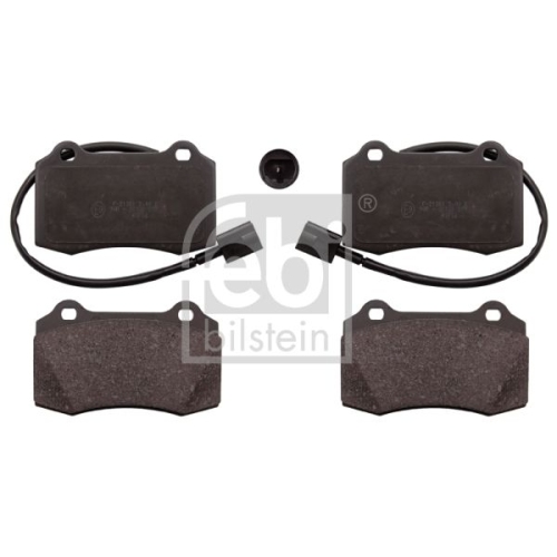 Febi Bilstein 116010 Bremsbelagsatz , 1 St&uuml;ck