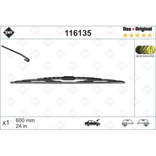 SWF Das Original (x1) Wischerblatt 116135