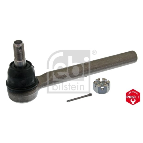 Febi Bilstein 42724 Spurstangenendst&uuml;ck mit Kronenmutter und Splint , 1 St&uuml;ck