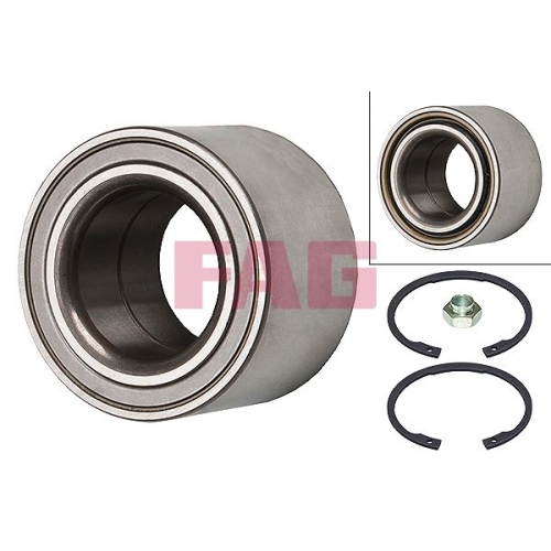 Radlagersatz FAG 713 6441 00 f&uuml;r NISSAN OPEL SUZUKI, Hinterachse, Vorderachse