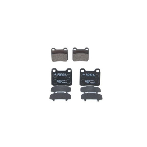 Bremsbelagsatz, Scheibenbremse BOSCH 0 986 466 871 f&uuml;r MERCEDES-BENZ