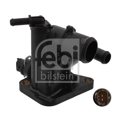 Febi Bilstein 40600 Thermostatgeh&auml;use mit Temperaturschalter und Dichtung , 1 St&uuml;ck