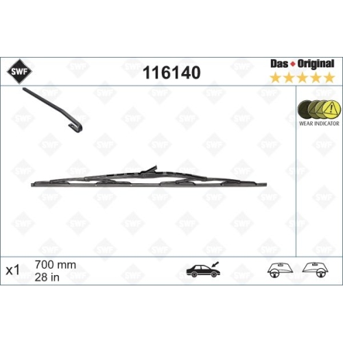 SWF Das Original (x1) Wischerblatt 116140