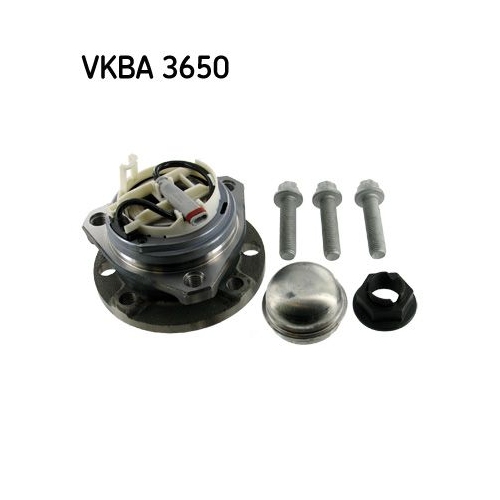 Radlagersatz SKF VKBA 3650 f&uuml;r OPEL VAUXHALL, Vorderachse