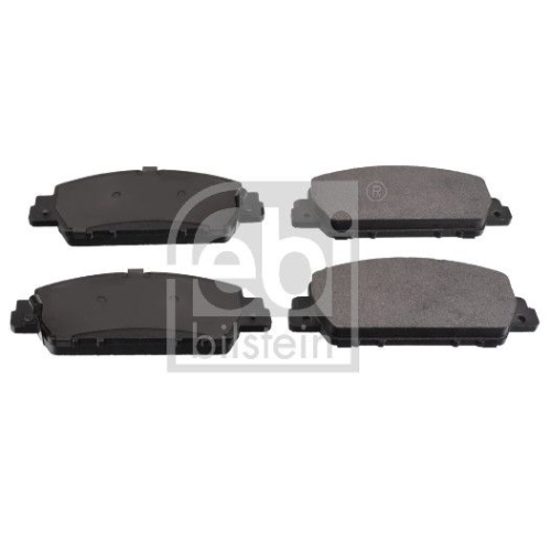 Febi Bilstein 1x 116379 Bremsbelagsatz, Scheibenbremse f&uuml;r HONDA, Vorderachse