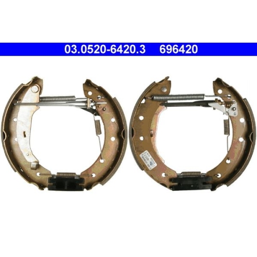 Bremsbackensatz ATE 03.0520-6420.3 Original ATE TopKit f&uuml;r CITRO&Euml;N PEUGEOT