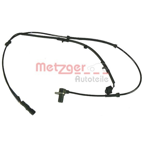 Sensor, Raddrehzahl METZGER 0900808 f&uuml;r AUDI, Hinterachse links