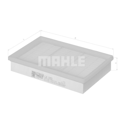 Luftfilter KNECHT LX 1053 f&uuml;r BMW