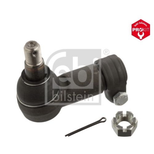 Febi Bilstein 102283 Winkelgelenk f&uuml;r Lenkhydraulikzylinder, mit Kronenmutter und Splint , 1 St&uuml;ck