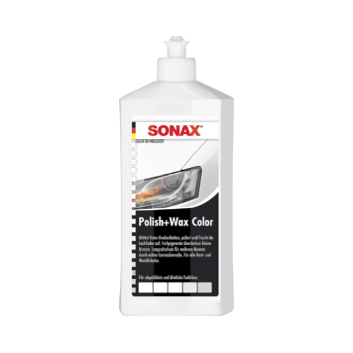 SONAX 02960000 Polish+Wax Color Wei&szlig; 1x500ml