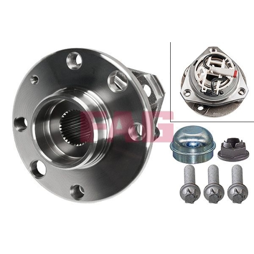 Radlagersatz FAG 713 6443 10 f&uuml;r OPEL VAUXHALL GENERAL MOTORS, Vorderachse