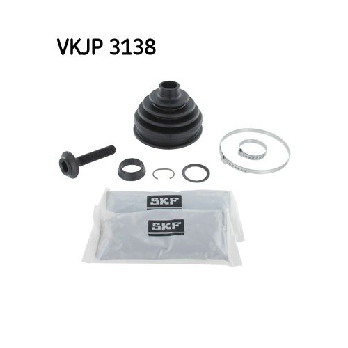 Faltenbalgsatz, Antriebswelle SKF VKJP 3138 f&uuml;r VW, Vorderachse, radseitig