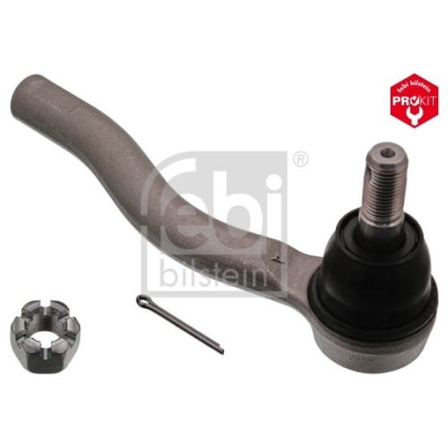 Febi Bilstein 42734 Spurstangenendst&uuml;ck mit Kronenmutter , 1 St&uuml;ck