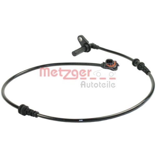 Sensor, Raddrehzahl METZGER 0900858 ORIGINAL ERSATZTEIL GREENPARTS