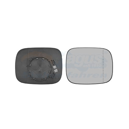 Spiegelglas, Au&szlig;enspiegel VAN WEZEL 5938836 * HAGUS * f&uuml;r VOLVO, rechts