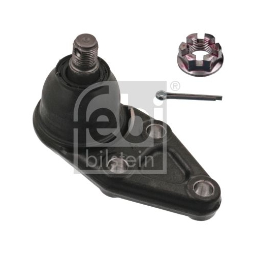 Febi Bilstein 41264 Traggelenk mit Kronenmutter und Splint , 1 St&uuml;ck