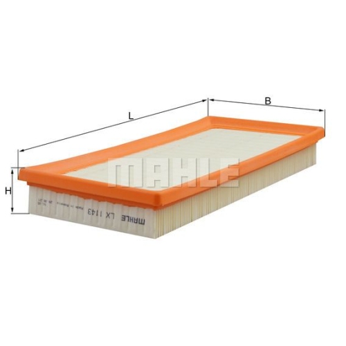 Luftfilter KNECHT LX 1143 f&uuml;r FIAT