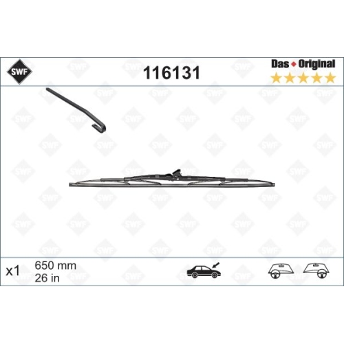 SWF Das Original (x1) Wischerblatt 116131