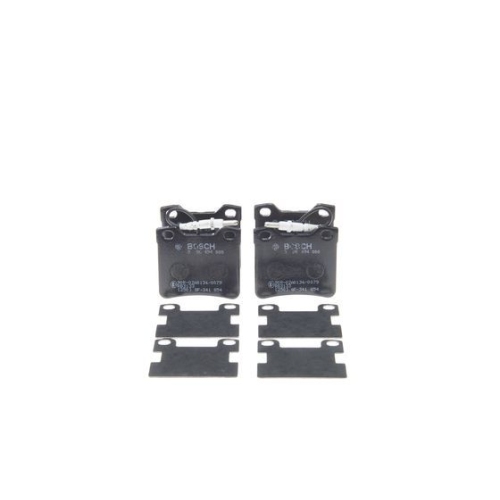 Bremsbelagsatz, Scheibenbremse BOSCH 0 986 494 000 f&uuml;r MERCEDES-BENZ