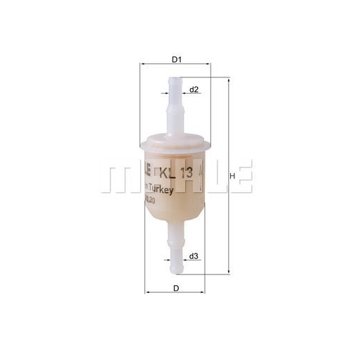 Kraftstofffilter KNECHT KL 13 OF f&uuml;r BMW CITRO&Euml;N FIAT FORD GMC INNOCENTI IVECO