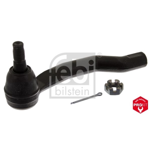 Febi Bilstein 42743 Spurstangenendst&uuml;ck mit Kronenmutter und Splint , 1 St&uuml;ck
