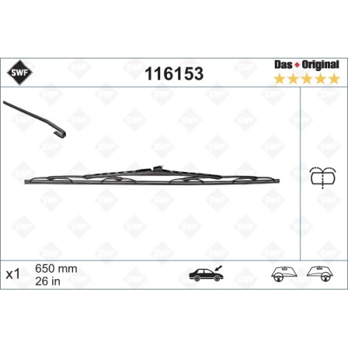 SWF Das Original (x1) Wischerblatt 116153