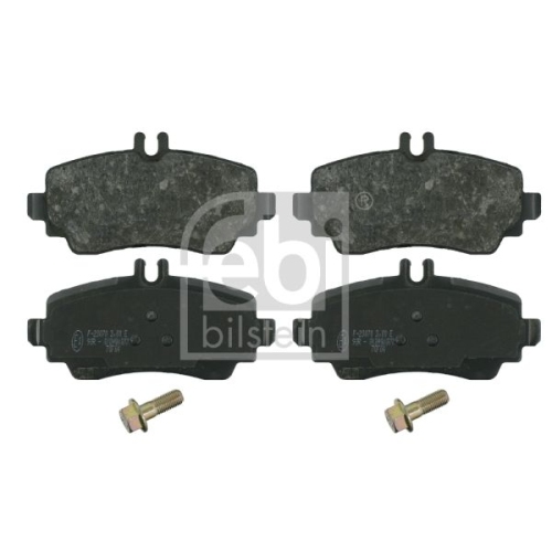 Febi Bilstein 16373 Bremsbelagsatz mit Schrauben , 1 St&uuml;ck