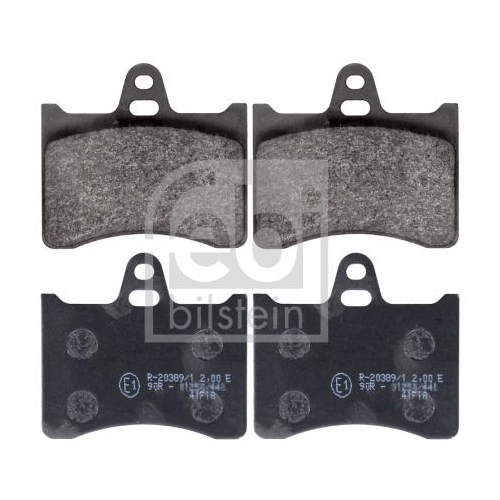 Febi Bilstein 116036 Bremsbelagsatz , 1 St&uuml;ck