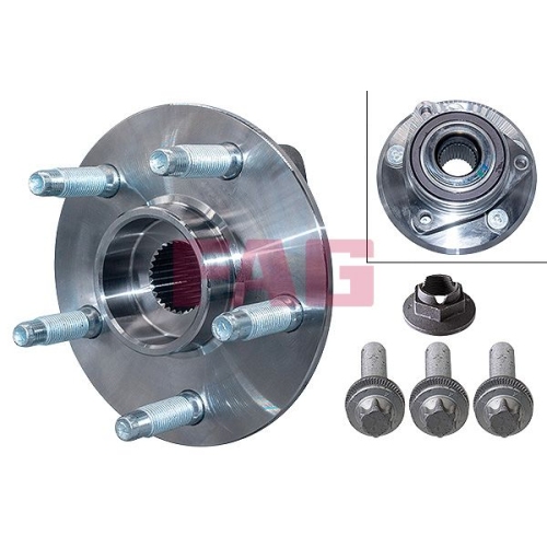 Radlagersatz FAG 713 6449 30 f&uuml;r OPEL SAAB VAUXHALL CHEVROLET, Vorderachse
