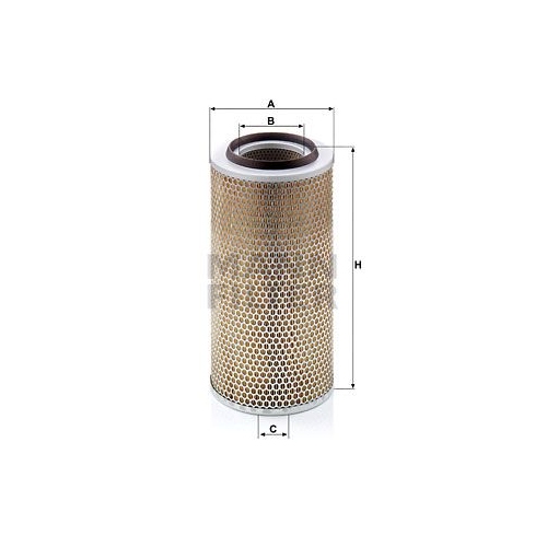 Luftfilter MANN-FILTER C 20 325/2 Piclon f&uuml;r DAF FIAT FORD ISUZU IVECO NISSAN