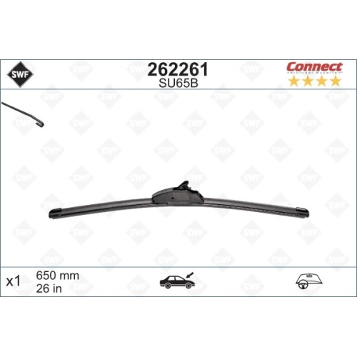 SWF Connect Upgrade (x1) 650mm SU65B Wischerblatt 262261