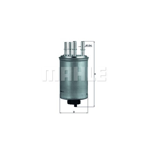 Kraftstofffilter KNECHT KL 506 f&uuml;r LAND ROVER