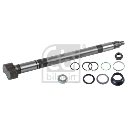 Febi Bilstein 04662 Bremsnockenwelle mit Anbaumaterial , 1 St&uuml;ck