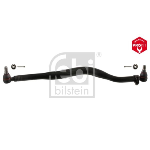 Febi Bilstein 39718 Lenkstange mit Kronenmuttern und Splinten , 1 St&uuml;ck