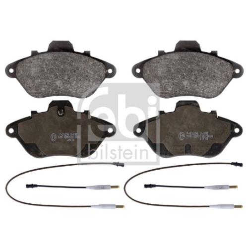 Febi Bilstein 116039 Bremsbelagsatz , 1 St&uuml;ck