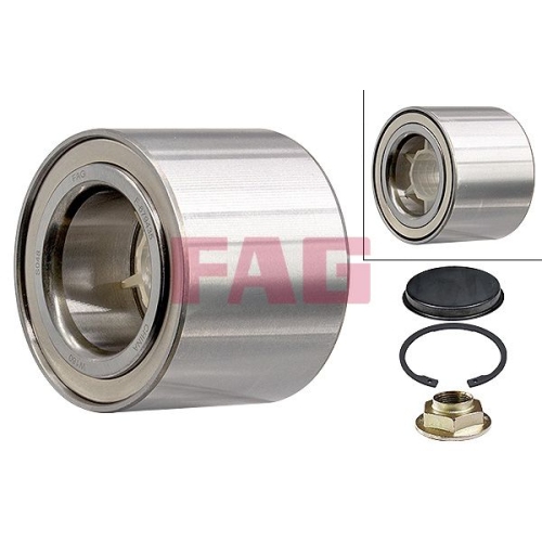 Radlagersatz FAG 713 6450 50 f&uuml;r NISSAN OPEL RENAULT VAUXHALL GENERAL MOTORS