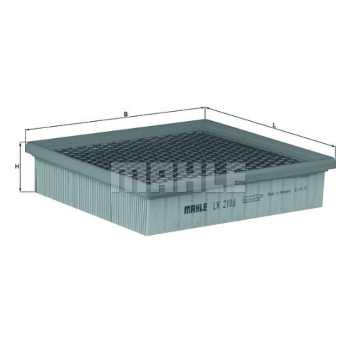 Luftfilter KNECHT LX 2108 f&uuml;r CHRYSLER FIAT
