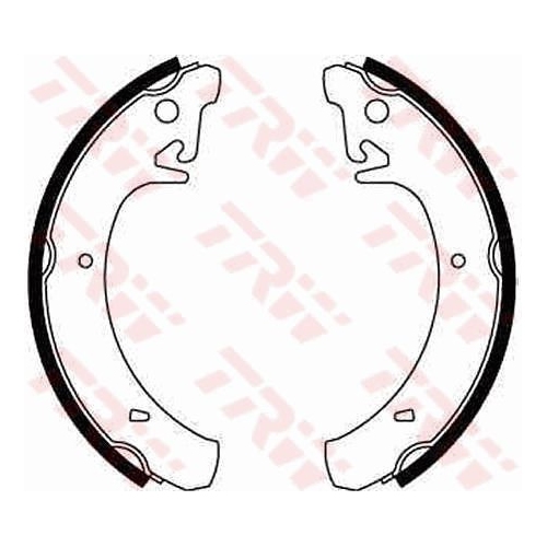 Bremsbackensatz TRW GS8210 f&uuml;r LADA, Hinterachse