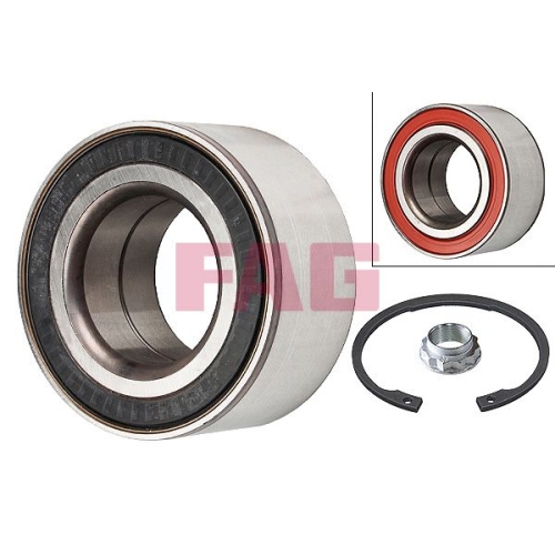 Radlagersatz FAG 713 6492 80 f&uuml;r BMW, Hinterachse, Vorderachse